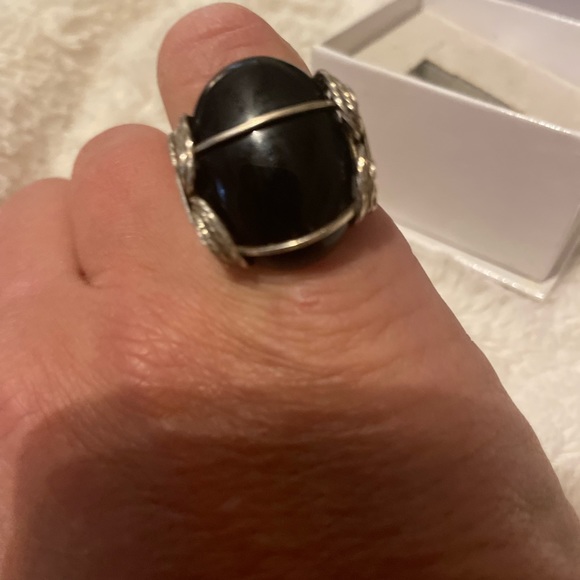 Ronaldo custom onyx ring - Picture 1 of 2